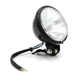 4 inch Motorcycle Black Shell Glass Retro Lamp LED Headlight Modification Accessories - Image 3