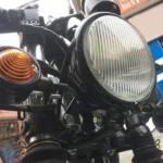 4 inch Motorcycle Black Shell Glass Retro Lamp LED Headlight Modification Accessories - Image 5