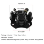 Right Side Modified Rear Brake Caliper for Motocycle / 50CC 70CC 90CC 110CC 125CC 150CC ATV Quad / Taotao Roketa - Image 7