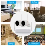 Indoor 4CH HD 1080P Security Wireless IP IR Camera Wifi Kit, Support Night Vision / PIR Detection / Two-Way Audio & Micro SD Card (128GB Max, IR Distance: 9m - Image 11