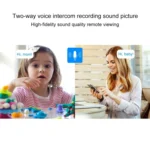 Indoor 4CH HD 1080P Security Wireless IP IR Camera Wifi Kit, Support Night Vision / PIR Detection / Two-Way Audio & Micro SD Card (128GB Max, IR Distance: 9m - Image 6