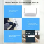 Indoor 4CH HD 1080P Security Wireless IP IR Camera Wifi Kit, Support Night Vision / PIR Detection / Two-Way Audio & Micro SD Card (128GB Max, IR Distance: 9m - Image 10