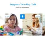 VESAFE VS-DC01 Security HD 720P Two-Way Audio Wireless Wifi IP Camera, Support Night Vision & PIR Detection & TF Card, IP54 Waterproof - Image 9