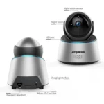 Anpwoo Astronaut 2.0MP 1080P 1/3 inch CMOS HD WiFi IP Camera, Support Motion Detection / Night Vision - Image 6
