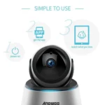 Anpwoo Astronaut 2.0MP 1080P 1/3 inch CMOS HD WiFi IP Camera, Support Motion Detection / Night Vision - Image 7