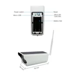 YS-Y4 1080P HD Solar Wifi Battery Camera, Support Motion Detection & Infrared Night Vision & SD Card(Max 32GB) - Image 5