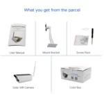 YS-Y4 1080P HD Solar Wifi Battery Camera, Support Motion Detection & Infrared Night Vision & SD Card(Max 32GB) - Image 6