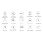 YS-Y4 1080P HD Solar Wifi Battery Camera, Support Motion Detection & Infrared Night Vision & SD Card(Max 32GB) - Image 7