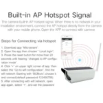 YS-Y4 1080P HD Solar Wifi Battery Camera, Support Motion Detection & Infrared Night Vision & SD Card(Max 32GB) - Image 8