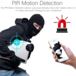 YS-Y4 1080P HD Solar Wifi Battery Camera, Support Motion Detection & Infrared Night Vision & SD Card(Max 32GB) - Image 9