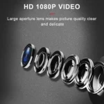 MD25 1080P Wearable Smart HD Camera Wireless Sport Camera, Support Infrared Night Vision / Motion Detection / TF Card - Image 18