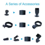 MD25 1080P Wearable Smart HD Camera Wireless Sport Camera, Support Infrared Night Vision / Motion Detection / TF Card - Image 6