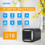 ESCAM G18 1080P Full HD Rechargeable Battery WiFi IP Camera, Support Night Vision / PIR Motion Detection / TF Card / Two Way Audio - Image 6