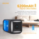 ESCAM G18 1080P Full HD Rechargeable Battery WiFi IP Camera, Support Night Vision / PIR Motion Detection / TF Card / Two Way Audio - Image 9