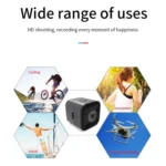 SQ28 1080P Mini Waterproof HD Smart Camera, Support Night Vision - Image 13