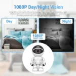 ESCAM PT205 HD 1080P Robot WiFi IP Camera, Support Motion Detection / Night Vision, IR Distance: 10m, US Plug - Image 11