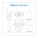 ESCAM PT205 HD 1080P Robot WiFi IP Camera, Support Motion Detection / Night Vision, IR Distance: 10m, US Plug - Image 17