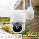 Tuya QX45 1080P Full HD IP65 Waterproof 2.4G Wireless IP Camera, Support Amazon Alexa & Google Home & Motion Detection & Two-way Audio & Night Vision & TF Card, US Plug - Image 3
