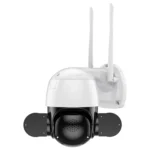 QX55 3.0 Million Pixels IP65 Waterproof 2.4G Wireless IP Camera, Support Motion Detection & Two-way Audio & Night Vision & TF Card, EU Plug - Image 2