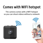 X6D HD 1080P Wireless Home Mini Surveillance Camera, Support Infrared Night Vision & Motion Detection & TF Card - Image 5
