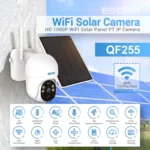 ESCAM QF255 2.0 Million Pixels 1080P HD WiFi Solar Camera, Support Two-way Voice & PIR Motion Detection & Night Vision & TF Card - Image 4