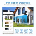 ESCAM QF255 2.0 Million Pixels 1080P HD WiFi Solar Camera, Support Two-way Voice & PIR Motion Detection & Night Vision & TF Card - Image 9