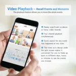 ESCAM WNK618 3.0 Million Pixels 8-channel Wireless Dome Camera HD NVR Security System, Support Motion Detection & Two-way Audio & Full-color Night Vision & TF Card, EU Plug - Image 8