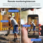 Difang DF-36Q Outdoor HD Surveillance IP Camera, Support Voice Intercom & Night Vision & Human Figure Detection & TF Card, WiFi + HD PTZ Rotation, US Plug - Image 5