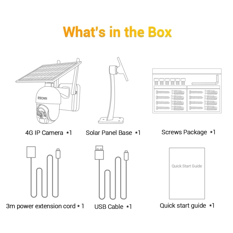 NC0241_13.webp ESCAM QF450 HD 1080P 4G US Version Solar Powered IP Camera without Memory, Support Two-way Audio & PIR Motion Detection & Night Vision & TF Card - Image 14
