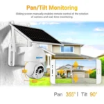 ESCAM QF450 HD 1080P 4G US Version Solar Powered IP Camera without Memory, Support Two-way Audio & PIR Motion Detection & Night Vision & TF Card - Image 5