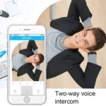 V380 HD 1280 x 720P 1.0MP 360 Degrees Rotatable IP Camera Wireless WiFi Smart Security Camera, Support TF Card, Two-way Voice - Image 11