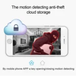 V380 HD 1280 x 720P 1.0MP 360 Degrees Rotatable IP Camera Wireless WiFi Smart Security Camera, Support TF Card, Two-way Voice - Image 13