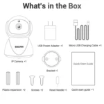 ESCAM PT201 HD 1080P Dual-band WiFi IP Camera, Support Night Vision / Motion Detection / Auto Tracking / TF Card / Two-way Audio, EU Plug - Image 14