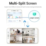 ESCAM PT201 HD 1080P Dual-band WiFi IP Camera, Support Night Vision / Motion Detection / Auto Tracking / TF Card / Two-way Audio, EU Plug - Image 9