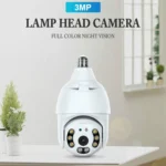 DP18 3.0MP Smart WiFi 1080P HD Outdoor Network Light Bulb Camera, Support Infrared Night Vision & Motion Detection & TF Card - Image 4