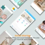 EBO SE 1080P HD Smart Home Companion Robot Remote Monitoring Camera, Support Infrared Night Vision & Two-way Voice & TF Card, US Plug - Image 3