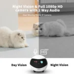 EBO SE 1080P HD Smart Home Companion Robot Remote Monitoring Camera, Support Infrared Night Vision & Two-way Voice & TF Card, US Plug - Image 4