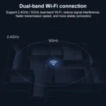 Original Xiaomi Smart Camera 2 PTZ, 360 Degree Panorama 1440P 2.5K Daul Band WiFi Support Micro SD Card, US Plug - Image 9