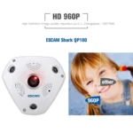 ESCAM Shark QP180 960P 360 Degrees Fisheye Lens 1.3MP WiFi IP Camera, Support Motion Detection / Night Vision, IR Distance: 10m - Image 15