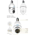 ESCAM PT208 1080P HD Light Bulb WiFi Camera, Support Motion Detection, Two-way Audio, Night Vision, TF Card - Image 12
