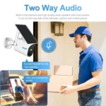 ESCAM QF290 HD 1080P WiFi Solar Panel IP Camera, Support Motion Detection / Night Vision / TF Card / Two-way Audio - Image 6