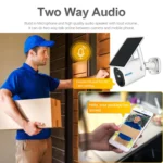 ESCAM QF490 HD 1080P 4G Solar Panel IP Camera, Southeast Asia Version - Image 7