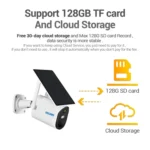 ESCAM QF490 HD 1080P 4G Solar Panel IP Camera, Southeast Asia Version - Image 8