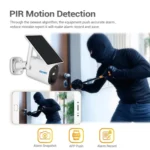 ESCAM QF490 HD 1080P 4G Solar Panel IP Camera, US / AU Version - Image 5