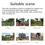 VESAFE Y4P Outdoor HD 1080P Solar Power Security IP Camera, Support Motion Detection & PIR Wake up, IP66 Waterproof - Image 11