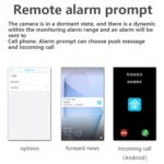 VESAFE Y4P Outdoor HD 1080P Solar Power Security IP Camera, Support Motion Detection & PIR Wake up, IP66 Waterproof - Image 4