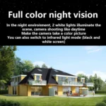 VESAFE Y4P Outdoor HD 1080P Solar Power Security IP Camera, Support Motion Detection & PIR Wake up, IP66 Waterproof - Image 6