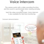 VESAFE Y4P Outdoor HD 1080P Solar Power Security IP Camera, Support Motion Detection & PIR Wake up, IP66 Waterproof - Image 7