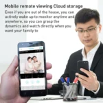 GH3 WiFi Smart Surveillance Camera with Tripod, Support Night Vision / Two-way Audio - Image 5