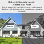 GH3 WiFi Smart Surveillance Camera with Tripod, Support Night Vision / Two-way Audio - Image 10